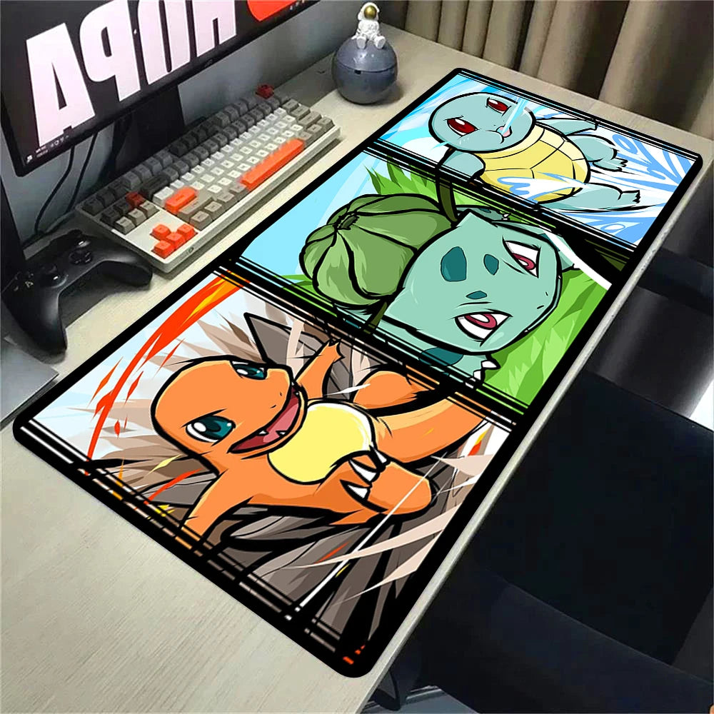 Tapis de Souris XXL Pokémon – Surface Antidérapante & Ultra Lisse | Édition Gamer