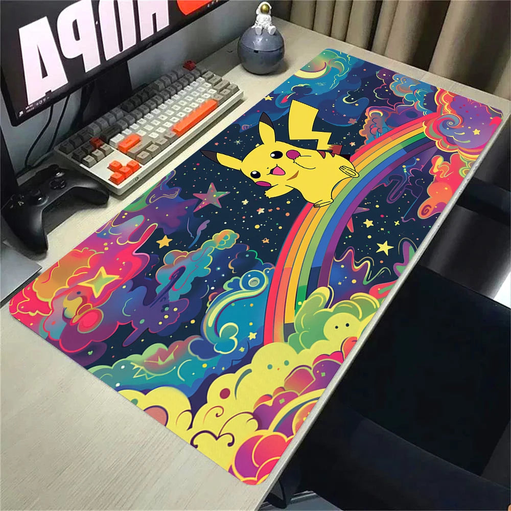 Tapis de Souris XXL Pokémon – Surface Antidérapante & Ultra Lisse | Édition Gamer