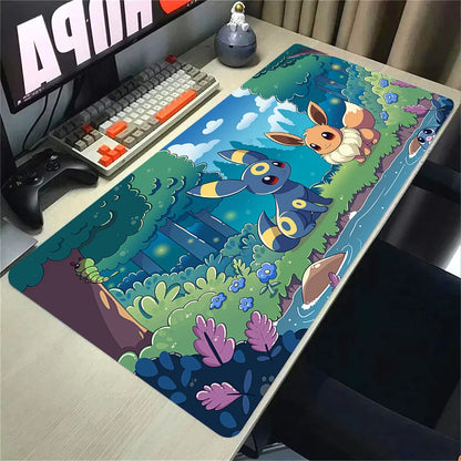 Tapis de Souris XXL Pokémon – Surface Antidérapante & Ultra Lisse | Édition Gamer