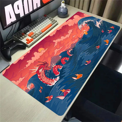Tapis de Souris XXL Pokémon – Surface Antidérapante & Ultra Lisse | Édition Gamer