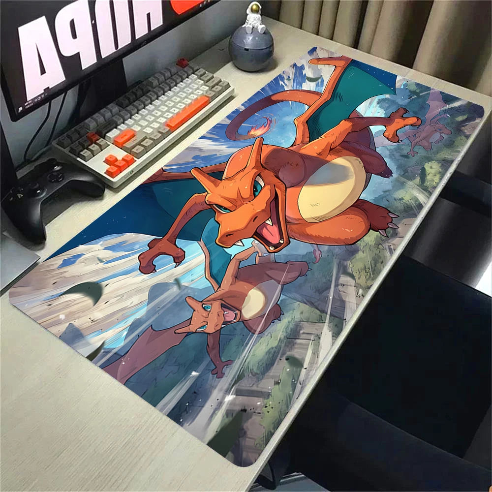 Tapis de Souris XXL Pokémon – Surface Antidérapante & Ultra Lisse | Édition Gamer