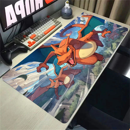 Tapis de Souris XXL Pokémon – Surface Antidérapante & Ultra Lisse | Édition Gamer