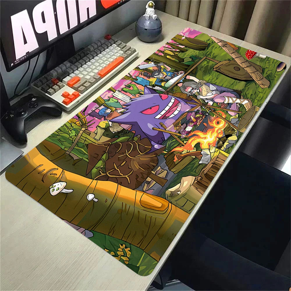 Tapis de Souris XXL Pokémon – Surface Antidérapante & Ultra Lisse | Édition Gamer